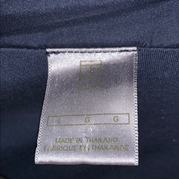 Nike Mens Navy Athletic Windbreaker Jacket SZ.L - Picture 3 of 4